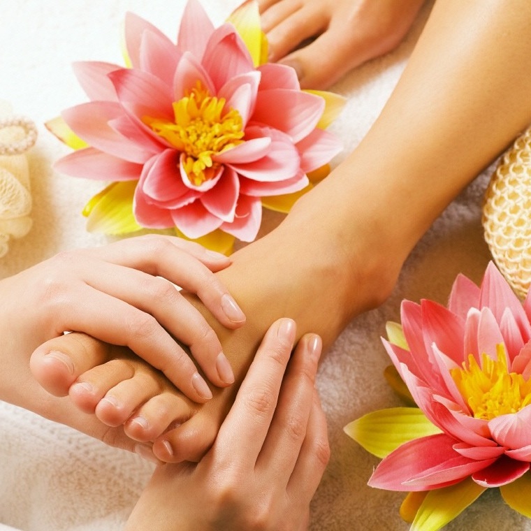 Thai foot massage with Thai balm at Dragon Massage, Anna Bay
